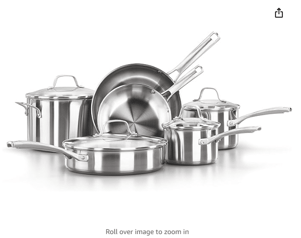 stainless steel cookware